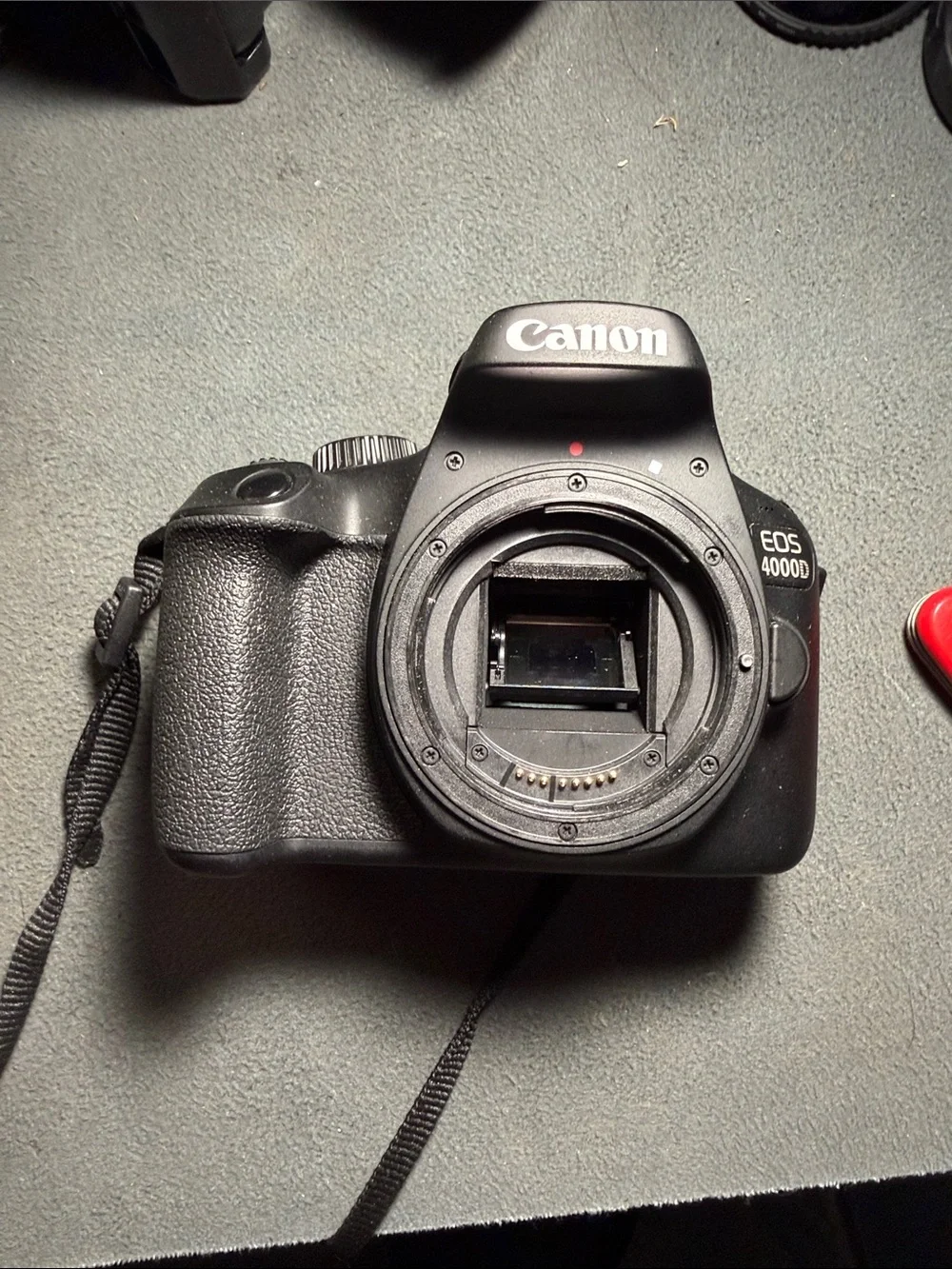 Canon EOS 4000D DSLR Camera Body - Black
